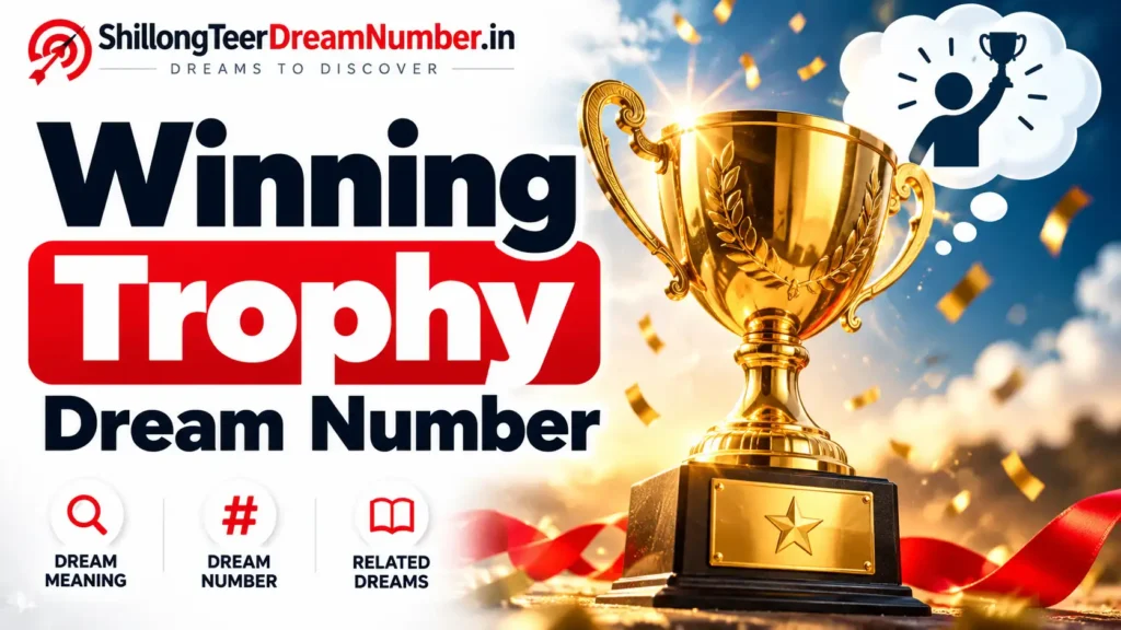 Winning Trophy Shillong Teer Dream Number